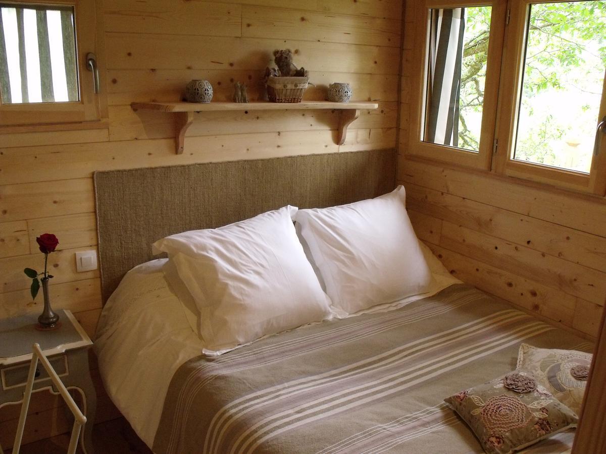 La Cabane Du Vieux Chene Susmiou Eksteriør billede